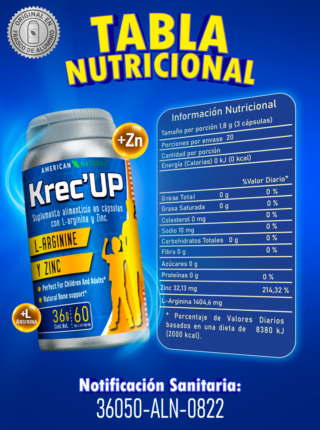 Krec’UP Premium Original - Impulsa tu Crecimiento Natural 🌿